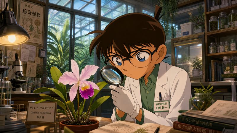 蜜芽植物视频-珍稀兰花观察记录